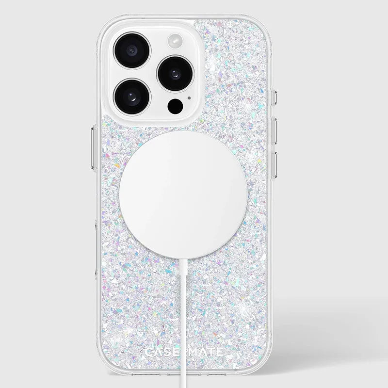 Case-Mate Twinkle MagSafe – dėklas, skirtas iPhone 16 Pro (Disco)