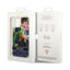 „Guess Liquid Glitter Flower“ – dėklas „iPhone 14 Plus“ telefonui (mėlynas)