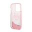 Karl Lagerfeld Liquid Glitter NFT Choupette Head – dėklas iPhone 14 Pro Max (rožinis)