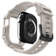 Spigen Rugged Armor Pro V2 – dirželis su korpusu, skirtas Apple Watch 10/11 46 mm (Dune Beige)