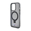 BMW Ring Stand M Collection MagSafe dėklas, skirtas iPhone 15 Pro (juodas)