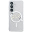 Karl Lagerfeld IML KC Script MagSafe – Samsung Galaxy S26+ dėklas (skaidrus)