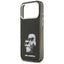 Karl Lagerfeld IML Aquarelle Karl & Choupette & Logo MagSafe – dėklas iPhone 17 Pro Max (juodas)