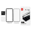 Crong 3D Armor Glass – Grūdintas stiklas iPhone Air + montavimo rėmelis