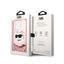 Karl Lagerfeld Liquid Glitter NFT Choupette Head – dėklas iPhone 14 Pro Max (rožinis)
