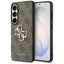 Guess 4G Big Metal Logo – Samsung Galaxy S26+ dėklas (rudas)