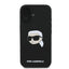 Karl Lagerfeld Silicone Karl Head Print MagSafe – dėklas iPhone 16 (juodas)