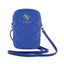 Guess Zip Quilted 4G – telefono krepšys (mėlynas)
