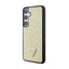 Guess Rhinestone Triangle – dėklas Samsung Galaxy S24+ (auksinis)