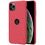 Nillkin Super Frosted Shield – dėklas Apple iPhone 11 Pro su išpjova logotipui (ryškiai raudonas)
