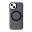 BMW Gradient Bumper MagSafe - Dėklas iPhone 14 Plus (pilkas)