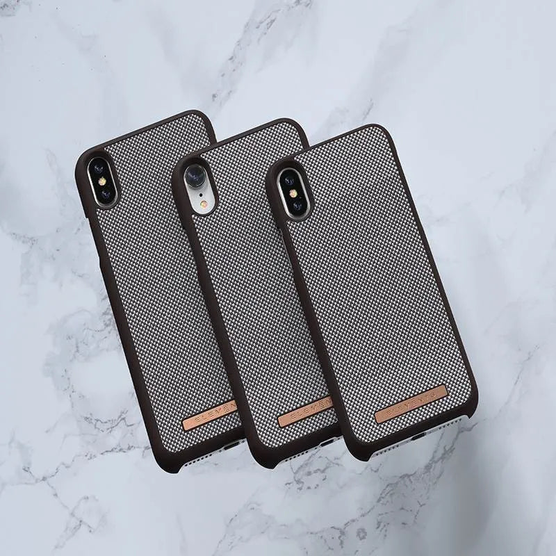 Nordic Elements Saeson Idun – dėklas iPhone Xs Max (tamsiai rudas)