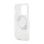 Guess IML Flowers Wreath MagSafe – dėklas iPhone 15 Pro (skaidrus)