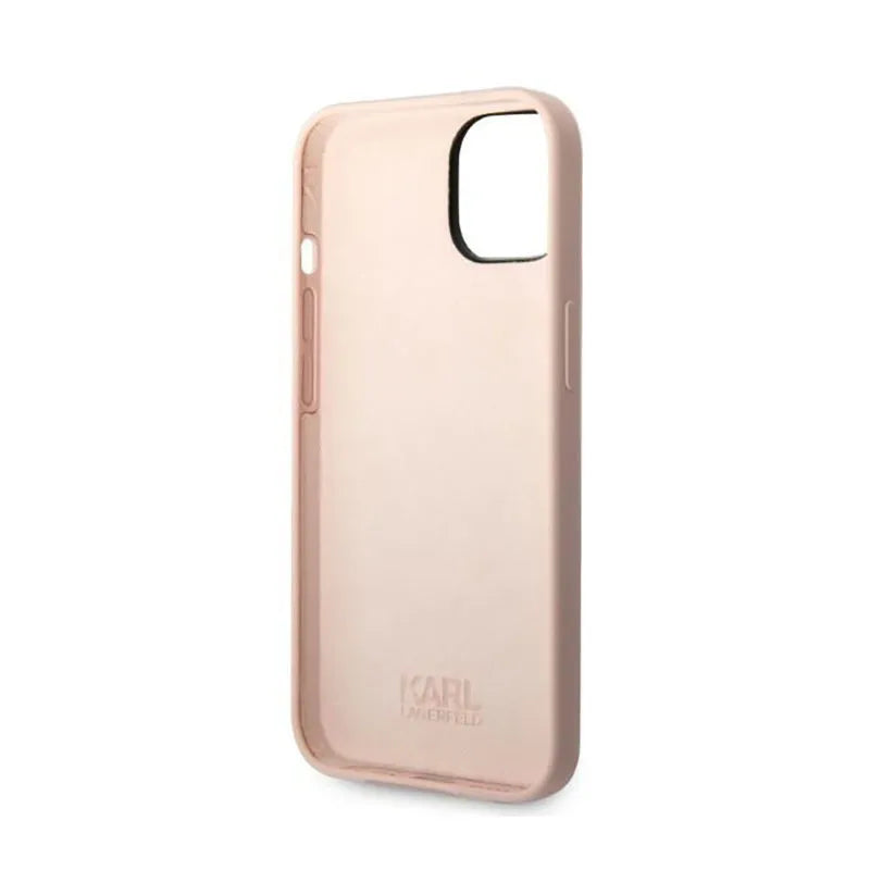 Karl Lagerfeld Silicone NFT Ikonik – Dėklas iPhone 14 Plus (rožinis)