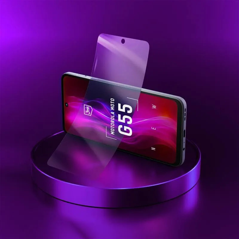 3mk FlexibleGlass – hibridinis stiklas, skirtas Motorola Moto G55 5G