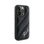 Karl Lagerfeld Diagonal Quilted Script - Dėklas, skirtas iPhone 15 Pro (juodas)