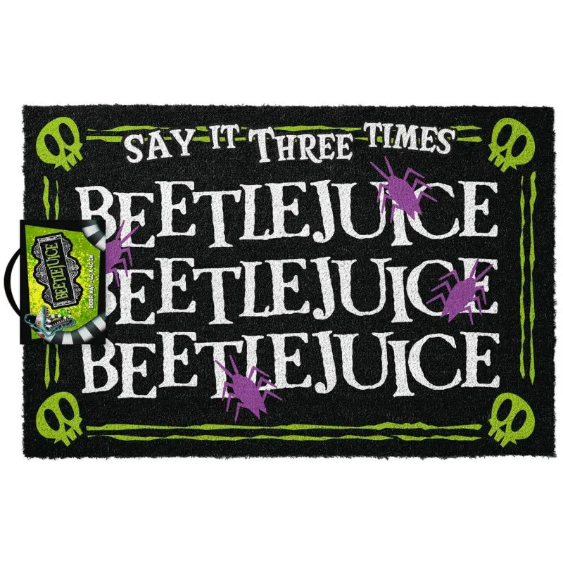 Beetlejuice - Durų kilimėlis (40 x 60 cm)