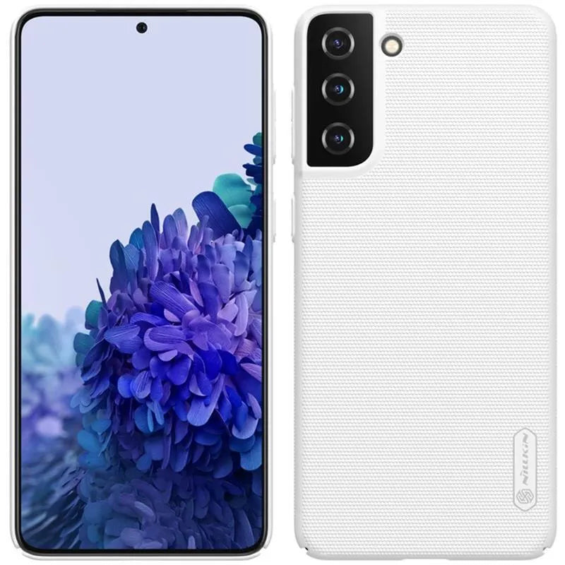 Nillkin Super Frosted Shield - dėklas Samsung Galaxy S21+ (baltas)