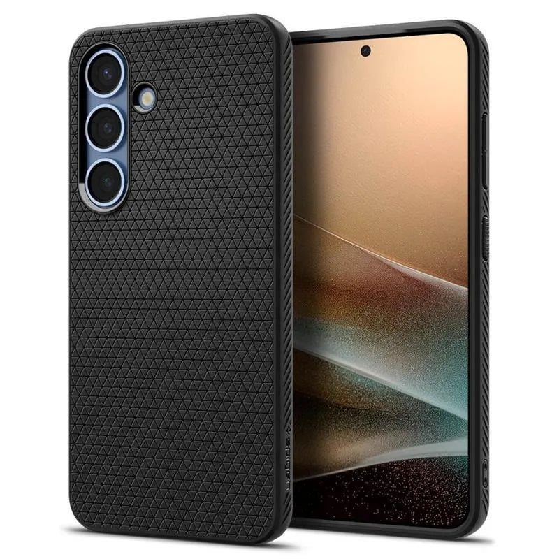 Spigen Liquid Air dėklas Samsung Galaxy S25 (Matte Black)