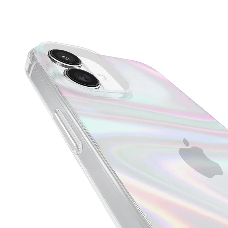 Case-Mate Soap Bubble – dėklas „iPhone 16 Plus“ (vaivorykštinis)