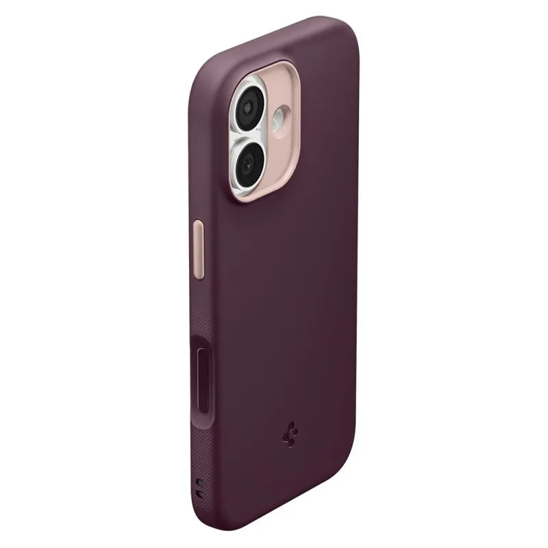 Spigen Nano Pop Mag MagSafe dėklas telefonui iPhone 17 (Burgundy Bean)