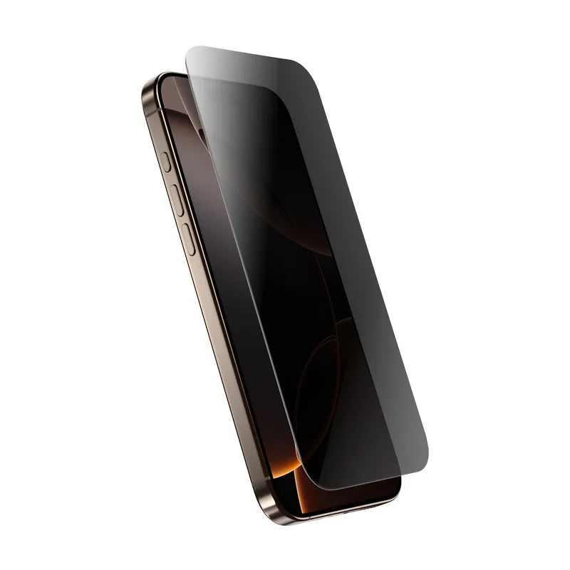 Crong Privacy 3D Armor Glass – grūdintas privatumo stiklas, skirtas iPhone 17 Pro Max / iPhone 16 Pro Max