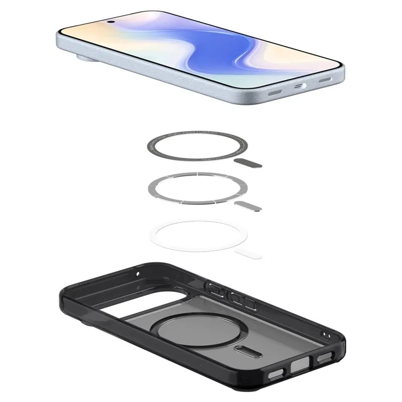 Spigen Ultra Hybrid Mag MagSafe – dėklas Google Pixel 10 Pro XL (Frost Black)