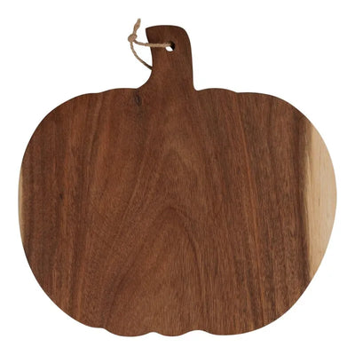 Alpina – medinė serviravimo lenta moliūgo formos, 30x29 cm