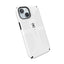 Speck Candyshell Grip MagSafe – dėklas, skirtas iPhone 17e / 16e / 15 / 14 / 13 (baltas / juodas)