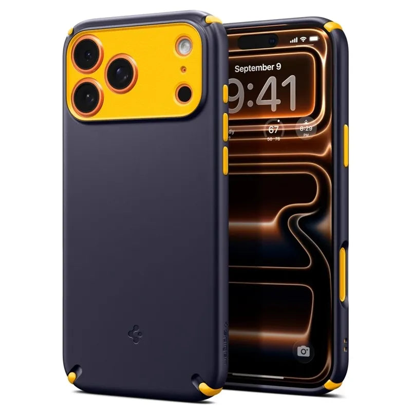 Spigen Nano Pop Hybrid Mag MagSafe - Dėklas iPhone 17 Pro (Blueberry Navy)