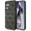 „Guess Leather 4G Colored Ring Classic Logo MagSafe“ – dėklas Samsung Galaxy S25 (ruda)
