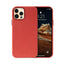 Crong Essential Cover Magnetic – „iPhone 12 Pro Max“ „MagSafe“ odinis dėklas (raudonas)