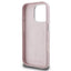 Karl Lagerfeld FW Metal Plate MagSafe – dėklas iPhone 16 Pro Max (rožinis)