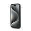 Karl Lagerfeld Diagonal Quilted Script - Dėklas, skirtas iPhone 15 Pro (juodas)
