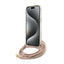 Guess Crossbody Cord 4G Print - dėklas iPhone 15 Pro (rožinis)