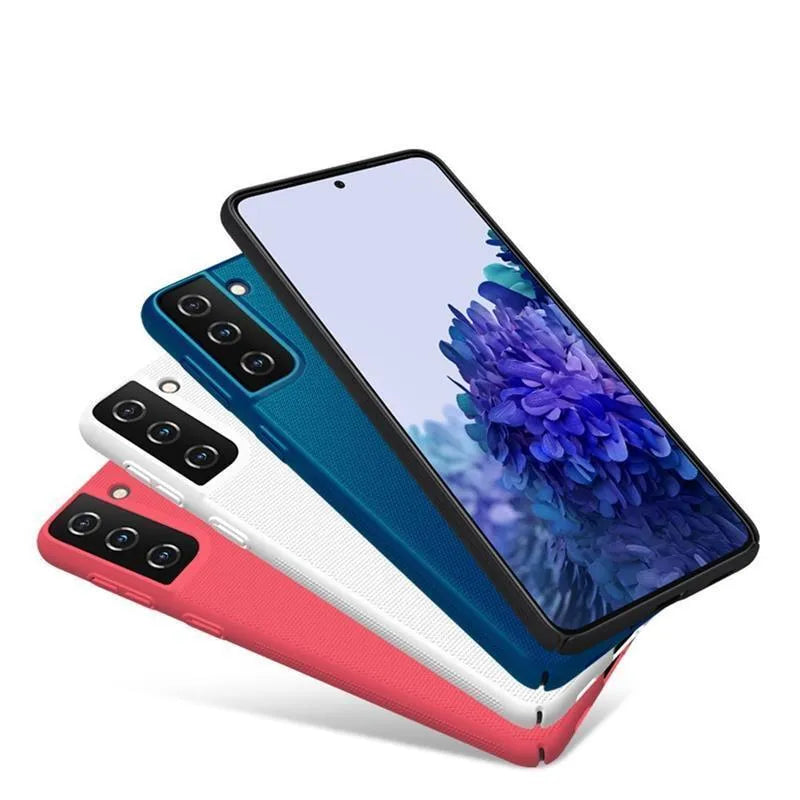 Nillkin Super Frosted Shield - dėklas Samsung Galaxy S21+ (baltas)