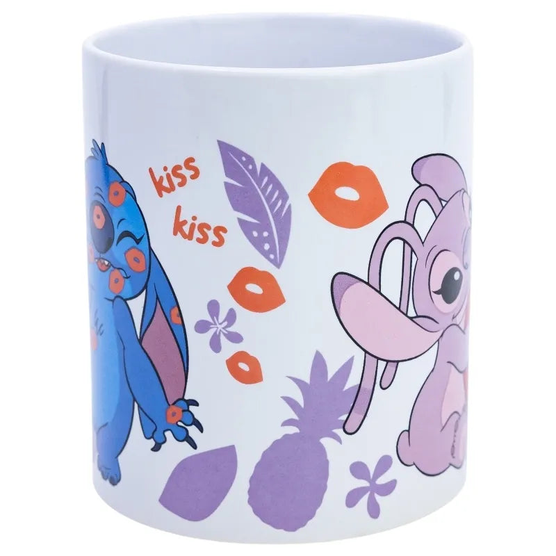 Disney Stitch – keraminis puodelis dovanų dėžutėje iš „Stitch & Angel“ kolekcijos, 325 ml