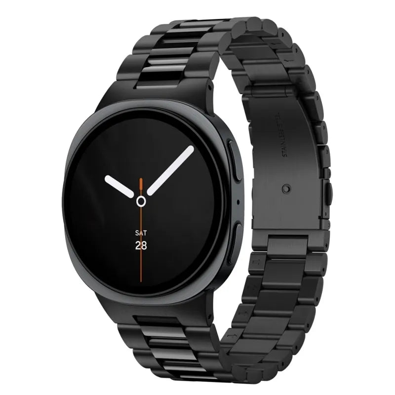 Spigen Modern Fit Band 316L - Apyrankė skirta Samsung Galaxy Watch 9 / 8 / 8 Classic 40 / 44 / 46 mm (Juoda)