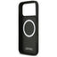 BMW M Carbon Line & Logo MagSafe dėklas – iPhone 17 Pro Max (raudonas)