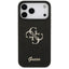 Guess Fixed Glitter Big 4G - Dėklas skirtas iPhone 17 Pro Max (juodas)