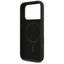 Karl Lagerfeld Silicone Karl & Choupette Ring MagSafe - dėklas iPhone 17 Pro (juodas)
