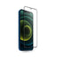 Crong Anti-Bacterial 3D Armor Glass – 9H grūdintas stiklas visam iPhone 12 Mini ekranui + montavimo rėmelis