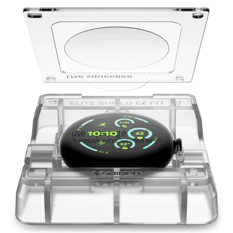 Spigen Elite Shield EZ Fit 2-Pack – hidrogelio plėvelė Google Pixel Watch 3 / 4 / 5 45mm (2 vnt.)