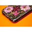 PURO Glam Hippie Chic dangtelis – dėklas „iPhone XR“ (tikrų žalių gėlių žiedlapių dizainas)