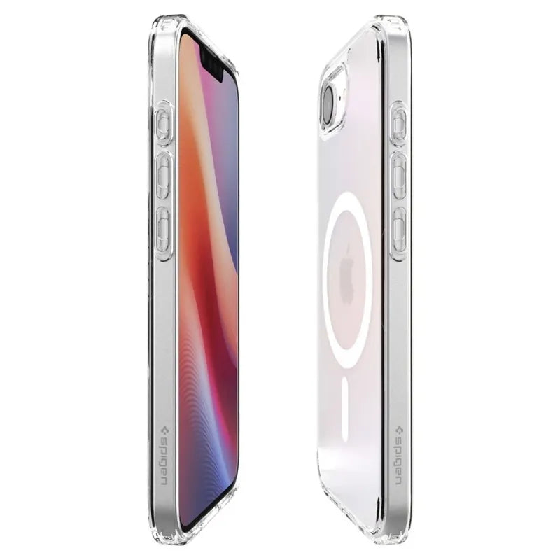 Spigen Ultra Hybrid Mag MagSafe – dėklas iPhone 17e / 16e (Frost White)