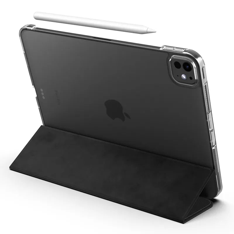 Spigen Liquid Air Folio – dėklas iPad Pro 11" (M5, 2025 / M4, 2024) (juodas)