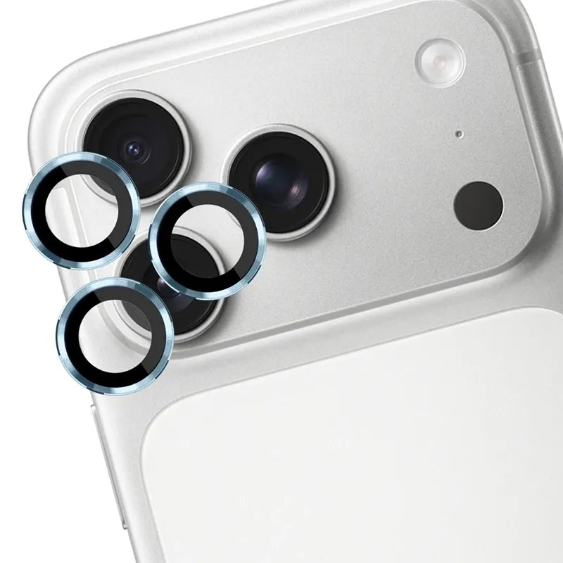 3MK Lens Protection Pro – fotoaparato objektyvo stiklas, skirtas iPhone 17 Pro / iPhone 17 Pro Max (Ocean Blue)