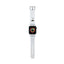 Karl Lagerfeld 3D Rubber Karl Heads NFT – dirželis Apple Watch 42/44/45/49 mm (baltas)
