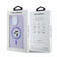 Karl Lagerfeld Silicone Karl & Choupette Ring MagSafe – Dėklas iPhone 16 Pro (violetinis)
