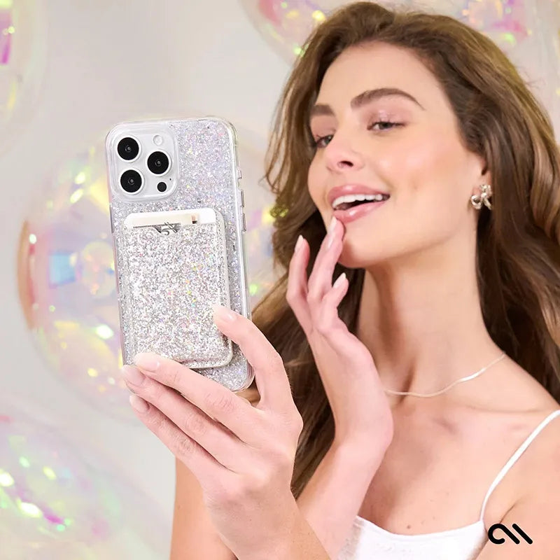 Case-Mate Twinkle MagSafe – dėklas, skirtas iPhone 16 Pro (Disco)